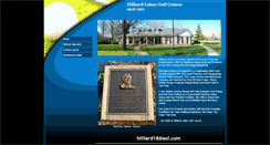 Desktop Screenshot of hilliardlakesgc.com